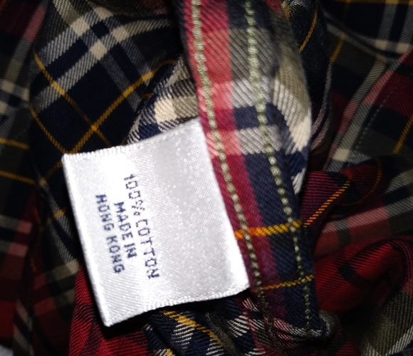 🆕Turnbury | Tartan Plaid Button Down Shirt Mens Size Small - Picture 8 of 14